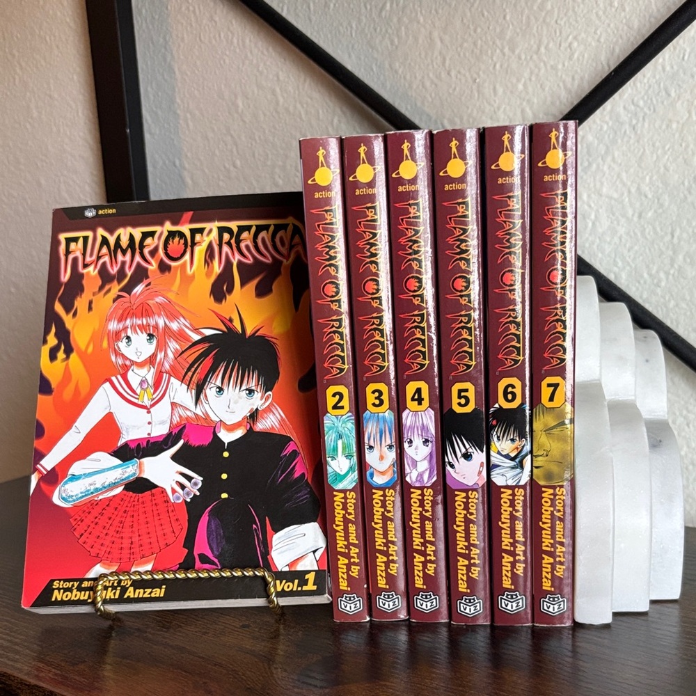 Flame of Recca vol. 1-7 set